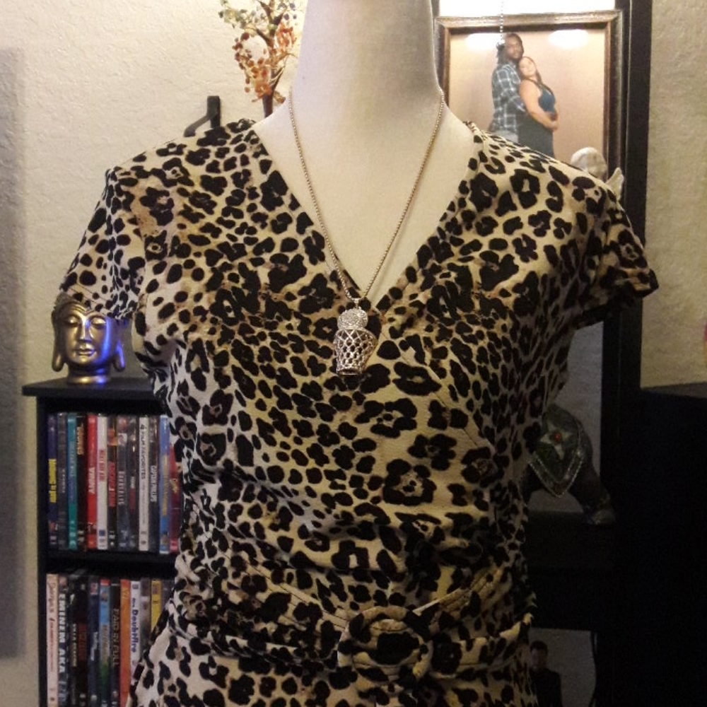 Chettah dress All-purpose